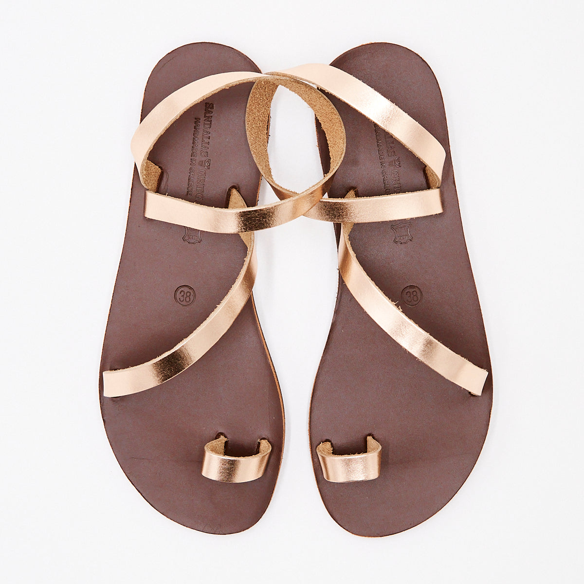 Olympia Bronze Sandal