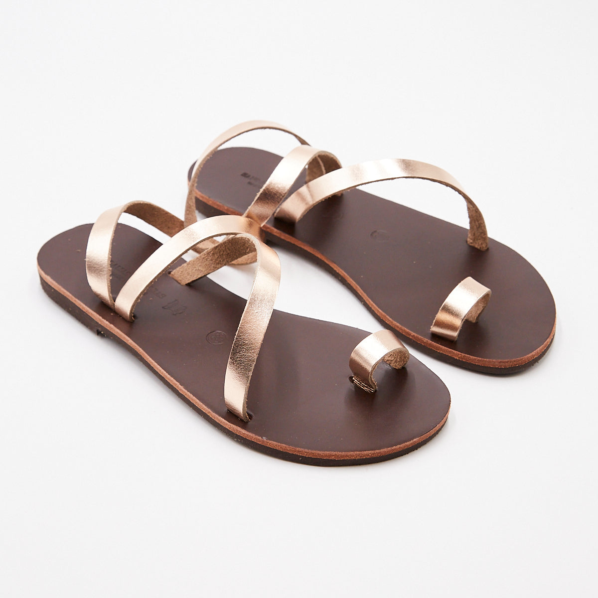 Olympia Bronze Sandal