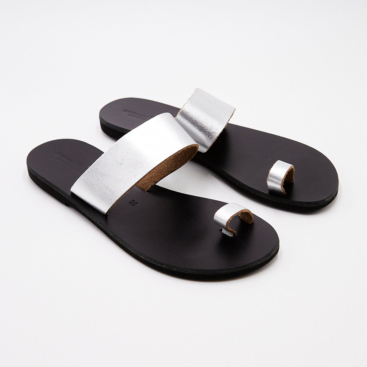 Dafne Silver Sandal