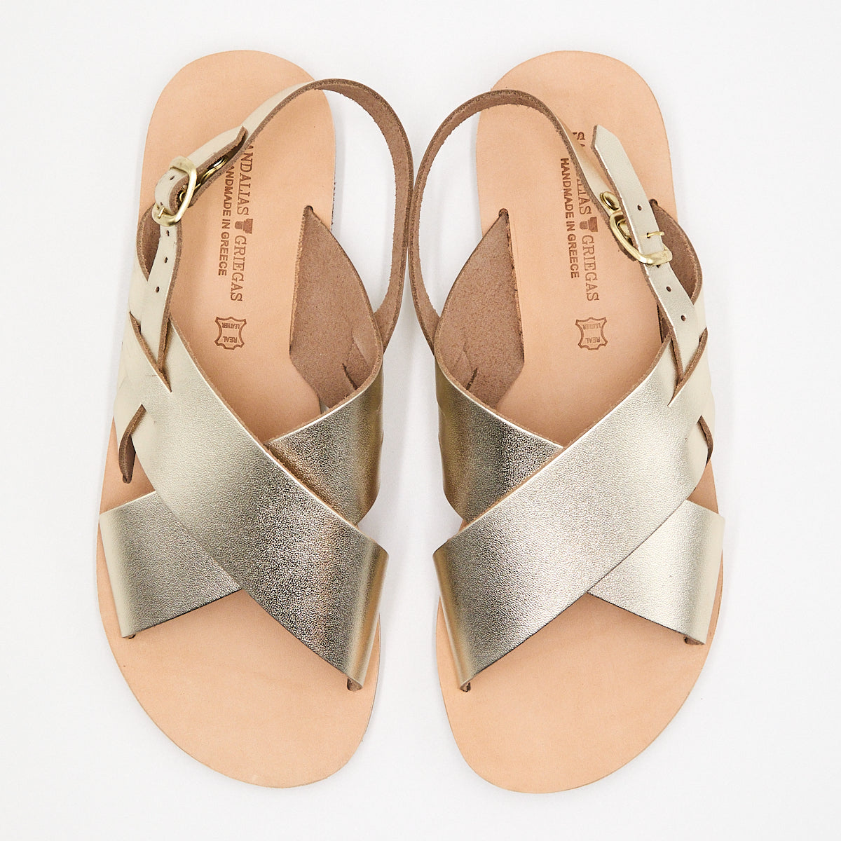 Paris Gold Sandal