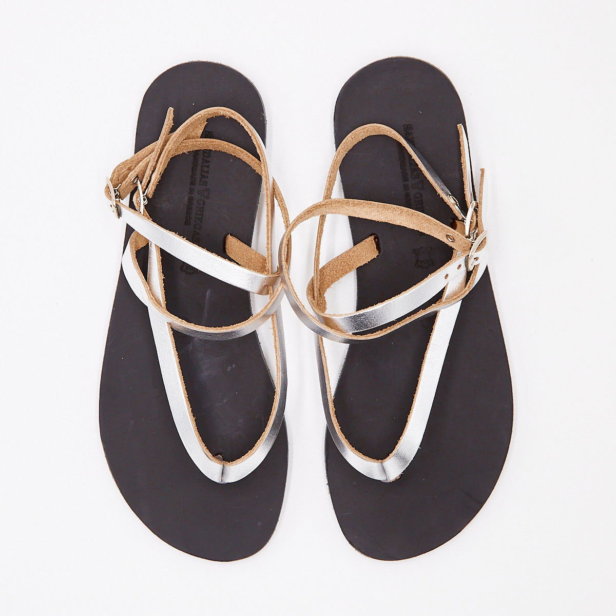 Athena Silver Sandal