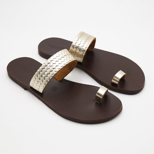 Sandalia Dafne NEW GOLD
