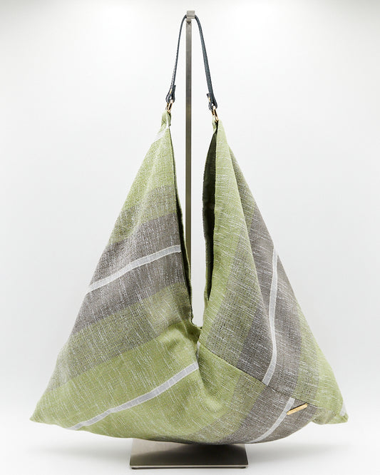 Pistachio Green Silk Bag