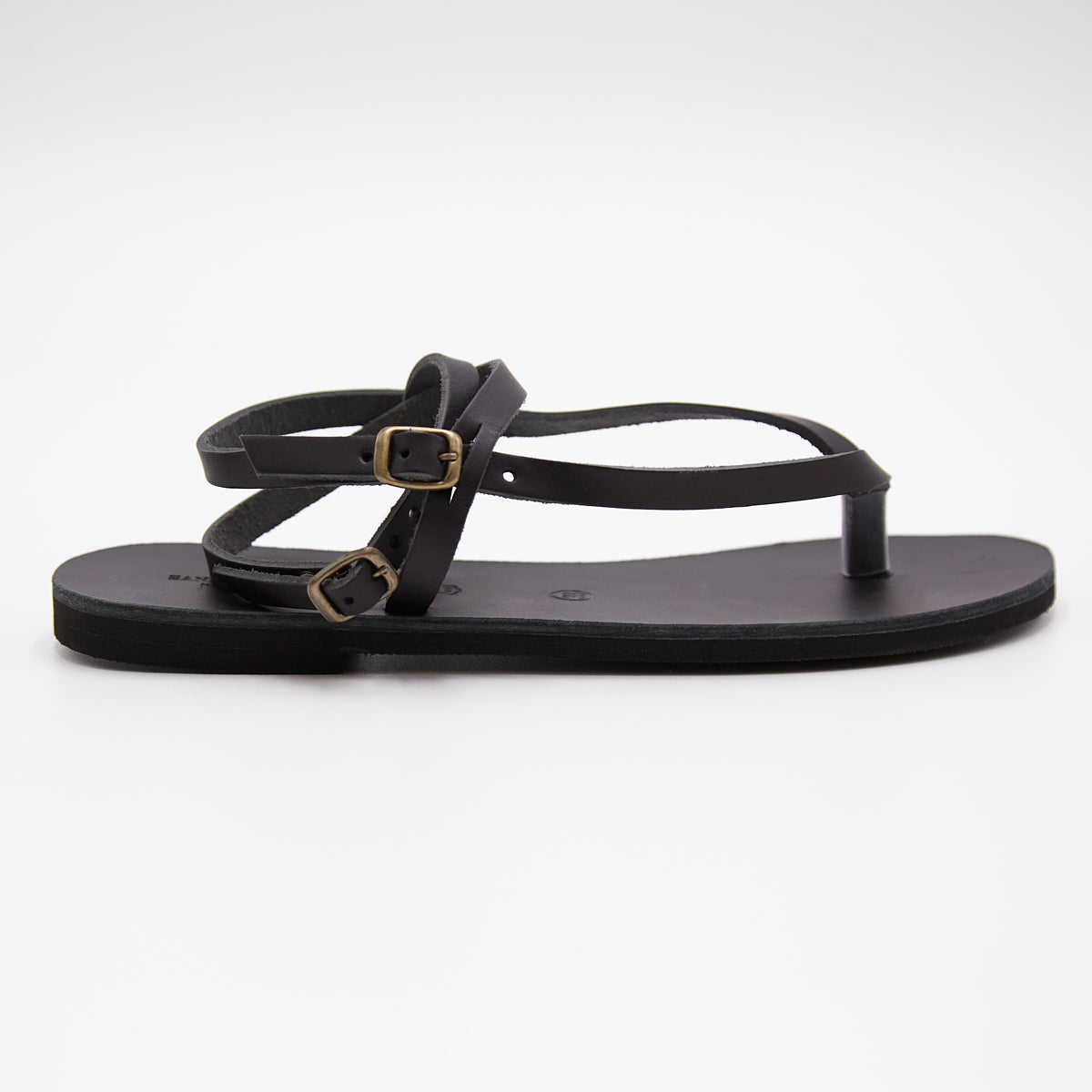 Athena Black Sandal