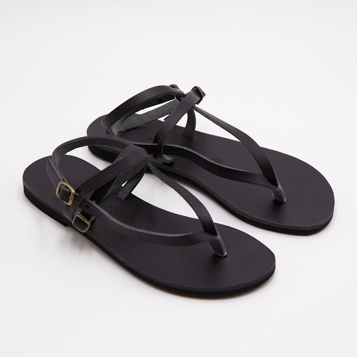 Athena Black Sandal