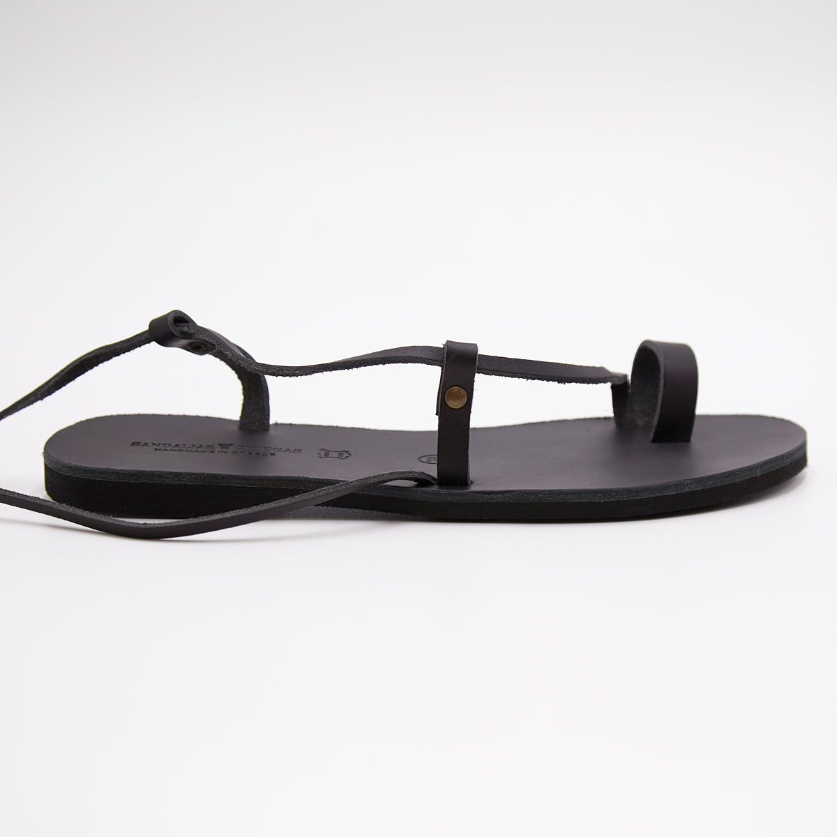 Hercules Black Sandal