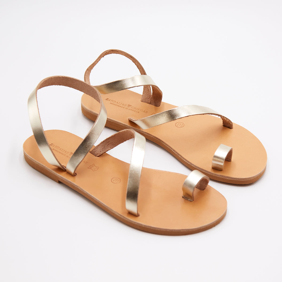Olympia Gold Sandal