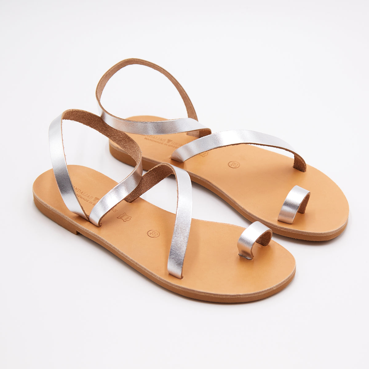Olympia Silver Sandal