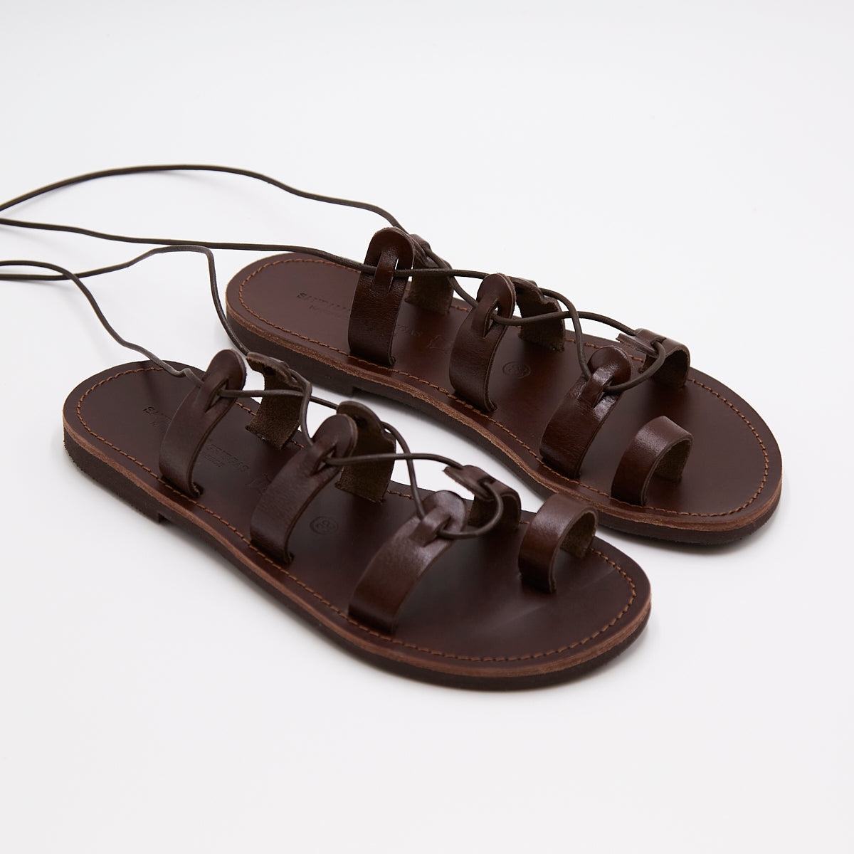 Brown Roman Sandal