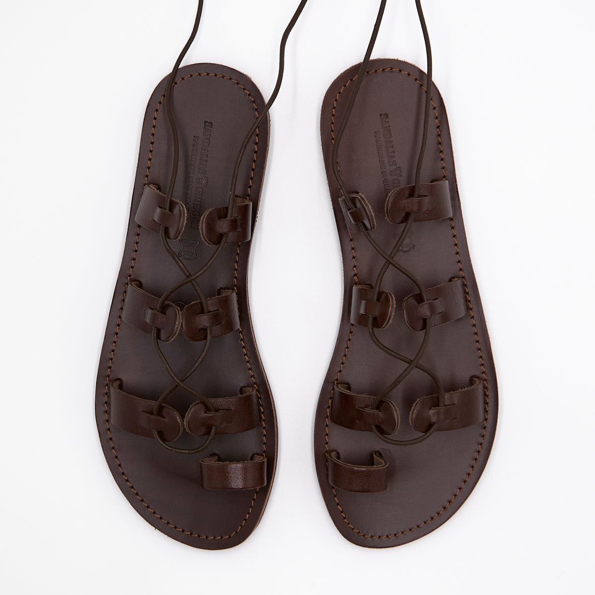 Brown Roman Sandal
