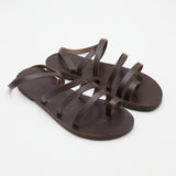 Sandales Olympia Multi-brides Marron