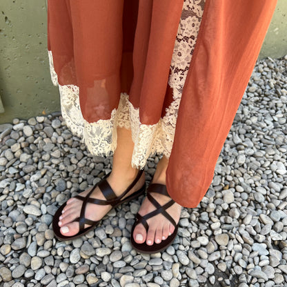Sandale Artemisa marron